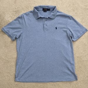 Polo Ralph Lauren light blue polo shirt medium